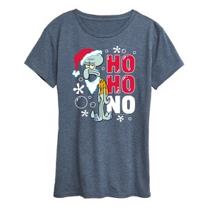 Women's - SpongeBob SquarePants - Ho Ho No Short Sleeve Graphic T-Shirt - 1 of 4