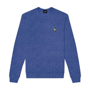 Dalix Fire (Glow In The Dark) Embroidered Fleece Sweatshirt Pullover Mens - 1 of 4
