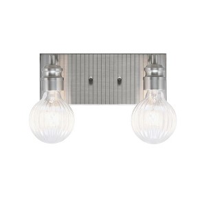 Toltec Lighting Edge 2 - Light Vanity in  Brushed Nickel - 1 of 1