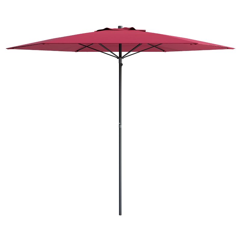 7.5&#39; x 7.5&#39; UV and Wind Resistant Beach/Patio Umbrella Red - CorLiving, 1 of 7