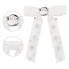 INSPIRE CHIC Women's Velvet Elegant Pre-tied Rhinestone Vintage Bow Tie - 3 of 4