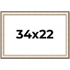 PosterPalooza | Contemporary Silver Picture Frame - UV Acrylic, Backing Board, Hanging Hardware Included - 2 of 4