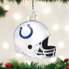 Old World Christmas Blown Glass Ornament for Christmas Tree, Indianapolis Colts Helmet - 2 of 3