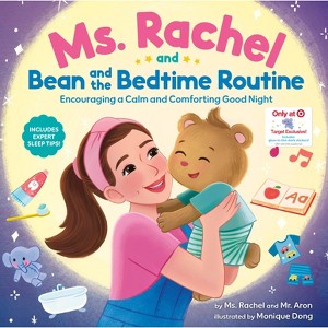 Ms. Rachel and Bean and the Bedtime Routine - Target Exclusive Edition - by Ms. Rachel (Hardcover) - 1 of 2