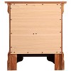 NicBex Nightstand with 2 Drawers Wooden Small Bedside Table with Metal Handles for Bedroom,Living Room - 4 of 4
