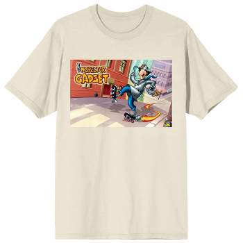 Inspector Gadget back to the future back to Metro City t-shirt
