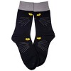 Black Cat Socks from the Socks Panda (Women's Sizes Adult Medium) from the Sock Panda - image 2 of 4