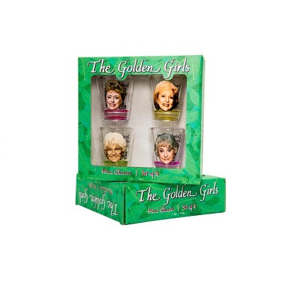 Just Funky The Golden Girls Shot Glasses Set of 4, image 4 of 7 slides