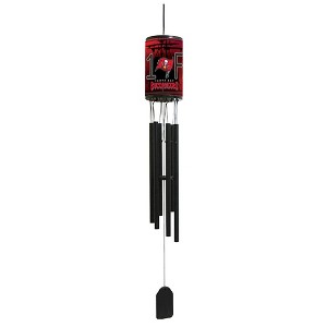 NFL Wind Chime, #1 Fan with Team Logo - Tampa Bay Buccaneers - 1 of 2