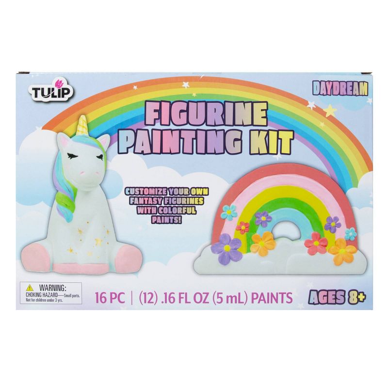 Tulip Color Daydream Ceramic Painting Kit Unicorn Rainbow Craft Supplies, 1 of 9