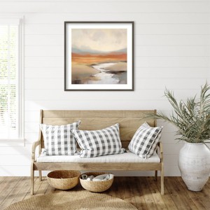 Amanti Art Peaceful Scenic Haven II by Irena Orlov Wood Framed Wall Art Print - 1 of 4