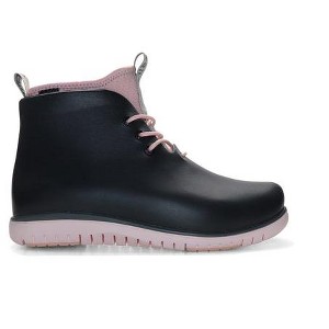 Ccilu Panto Pola Women High Top Ankle Boots Lace-up Rainboots - 1 of 4