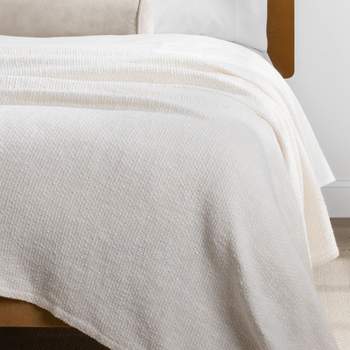 King 100% Cotton Gauze Bed Blanket White - Clean Spaces : Target