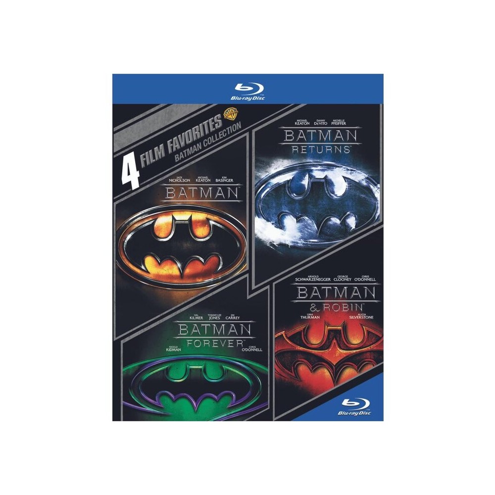 UPC 883929343140 product image for Batman Collection: 4 Film Favorites (Blu-ray) | upcitemdb.com