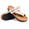 Aerothotic Kaizen Womens Comfortable Split Toe  Slides - 2 of 4