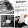 Lyngins 20/28 Inch 2PCs Hardside Luggage Sets with USB Charging Ports,TSA Lock,Carry on Luggage,Front-Opening for Laptop Suitcases for Trip - 4 of 4