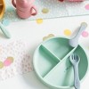 SARO "Food & Fun" 3-Compartment Silicone Plate: Suction Base, Baby-Led Weaning Toddler Feeding Plate - 2 of 2
