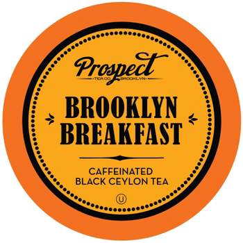 Prospect Tea Black Ceylon Tea Pods for Keurig K-Cup Brewer, Brooklyn breakfast, 40 count