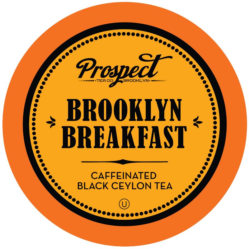 Prospect Tea Black Ceylon Tea Pods for Keurig K-Cup Brewer, Brooklyn breakfast, 40 count, 1 of 6