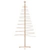Wooden Christmas Tree Natural Wood Solid pine wood, Bamboo - 3 of 4