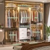 Besiost 96'' Wide Heavy-duty Closet Organizer System with Drawers and Tower Kit - 2 of 4