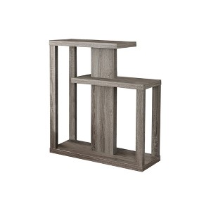 Laminate Console Table with 3 Open Shelves, Modern Narrow Accent Table for Entryway, Hallway, Living Room - 1 of 4
