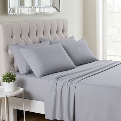 6 Piece Sheet Set, Deluxe Ultra Soft 1500 Series, Double Brushed Microfiber by Sweet Home Collection®