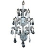 Elegant Lighting Maria Theresa 5 light Chrome Wall Sconce Clear Royal Cut Crystal - 3 of 3