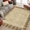 Polyester Velvet Carpet with TPR Anti-Slip Backing - High Density, Comfortable, Easy to Clean, Durable, Washed Cotton Backing - 2 of 4