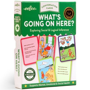 eeBoo: What's Going On Here? Conversation Flash Cards - 1 of 4