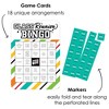 Big Dot of Happiness Still Got Class - Find the Guest Bingo Cards and Markers - High School Reunion Party Shaped Bingo Game - Set of 18 - 2 of 4