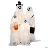 5 Ft. 2 3/4" Light-Up Ghost Family Standing Halloween Decorations – 4 Pc. - 2 of 3