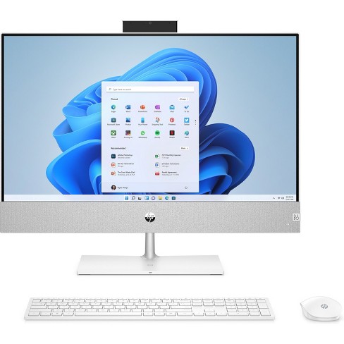 Hp Inc. Pavilion All-In-One Computer 23.8" Fhd Amd Ryzen 5, 16 Gb.
