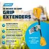 Camco 18 Inch 30 Ampere Power Grip Extenders Dogbone with Male to Female Connector Gender for Extension Cords, Tools, and Home Improvement, Multicolor - 2 of 4