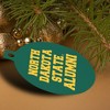 North Dakota State Bison Alumn Aluminum Holiday Christmas Tree Ornament - 4 of 4