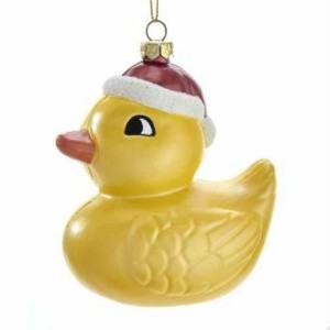 Kurt Adler Plastic Ornament for Christmas Tree, Yellow Duck - 1 of 1