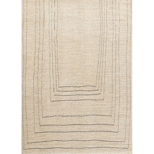 Momeni Wren Asher Geometric Machine Loomed Area Rug Ivory - 1 of 4