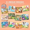 Joyfy Dot Art Kit for Kids Age 3+, Princess/Animals/Dinosaur Themed No Mess Sticker Craft, Ideal Arts & Crafts Supplies, Birthday Gifts for Boys Girls - 3 of 4