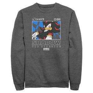 Mens Sonic the Hedgehog Shadow Portrait Sweatshirt - 1 of 4
