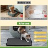 Sandinrayli Cat Litter Mat Kitty Litter Trapping Mat Double Layer Waterproof Litter Box Mat for Floor, Grey - 4 of 4