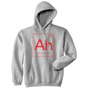Ah The Element Of Surprise Sweatshirt Funny Periodic Table Hoodie - Crazy Dog Hoodie - 1 of 4