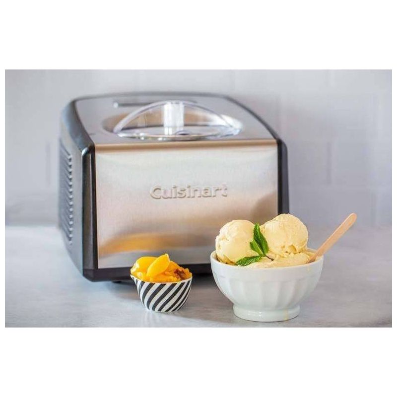 Cuisinart 1.5qt Stainless Steel Ice Cream and Gelato Maker - ICE-100, 4 of 13