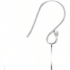 Sterling Silver Tree of Life Dangle Earrings Fashionable Temperament, Low Allergy Suitable for Women - 3 of 4
