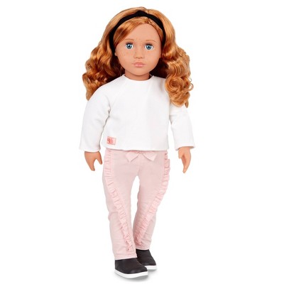 Our Generation Elena 18 Fashion Doll With Jacket & Super Girl Top : Target