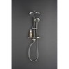 Okak Dual Shower Head with 2 Type Shower Head, High Pressure Shower Heads with Self-Cleaning Silicone Nozzle, Rain Shower Head - 2 of 4