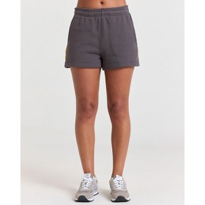 Samii Ryan | Smiley® Chenille Shorts, Charcoal, Medium, 3 - 1 of 4