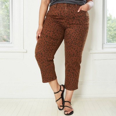 target leopard jeans