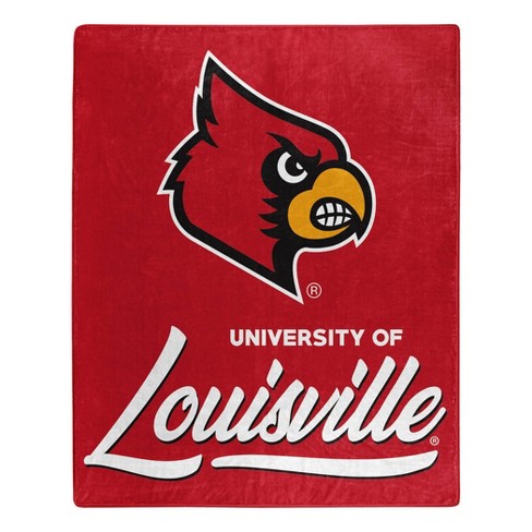 NCAA Signature Louisville Cardinals 50 x 60 Raschel Throw Blanket