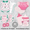 Big Dot of Happiness Pink Flamingo - Party Like a Pineapple - 4 Tropical Summer Party Games - 10 Cards Each - Gamerific Bundle - 2 of 4