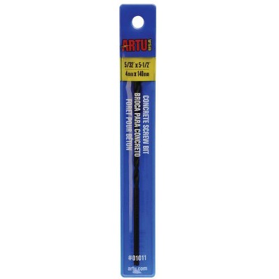 ARTU 5/32 in. X 5-1/2 in. L Tungsten Carbide Tipped Multi-Purpose Drill Bit Straight Shank 1 pc